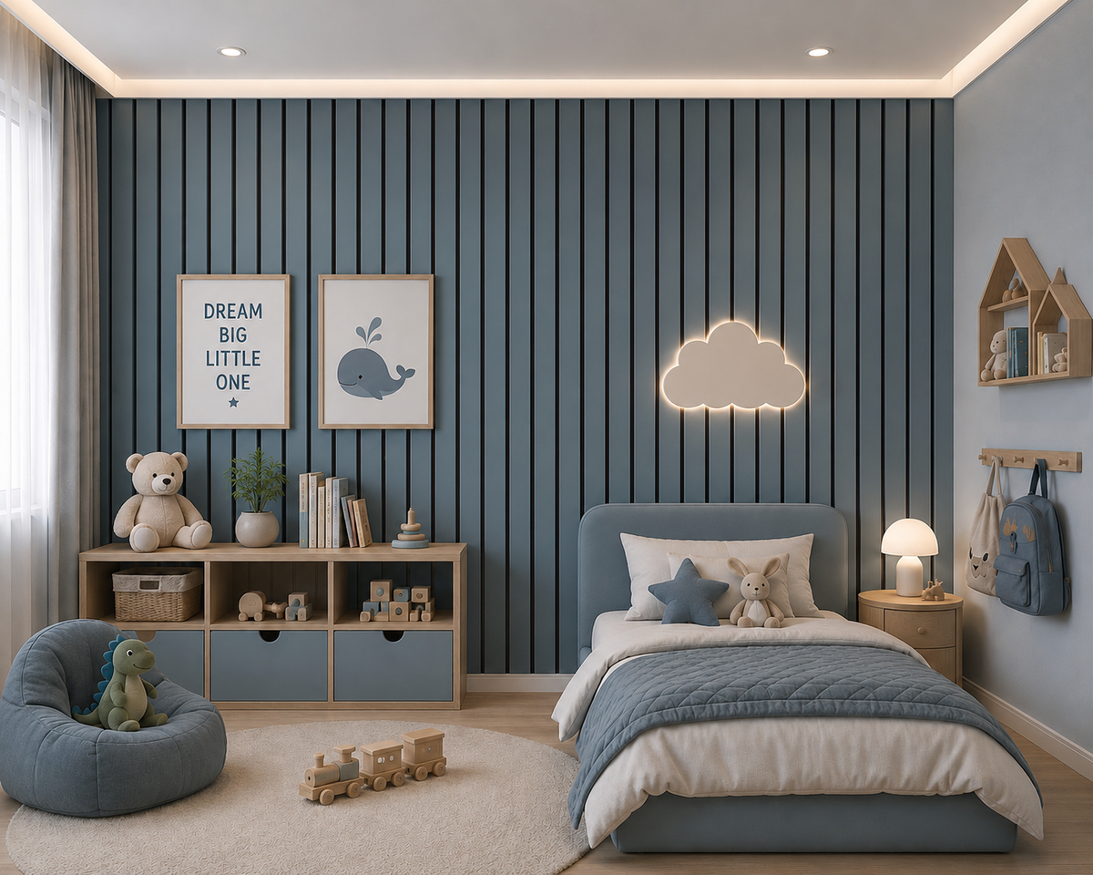 Acoustic Slat Wall Panel Samples - 44mm Wide Slat