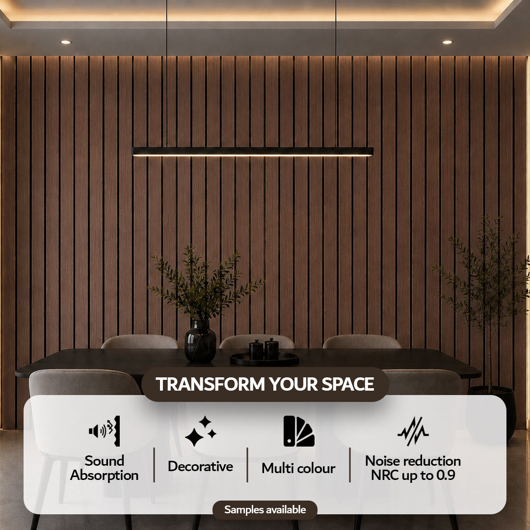 Dining Area Walnut Panels